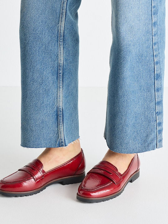 Women's Loafers in Red Color