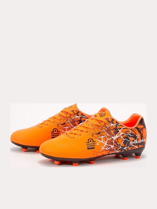 Kids Soccer Cleats And Shoes Molded Orange