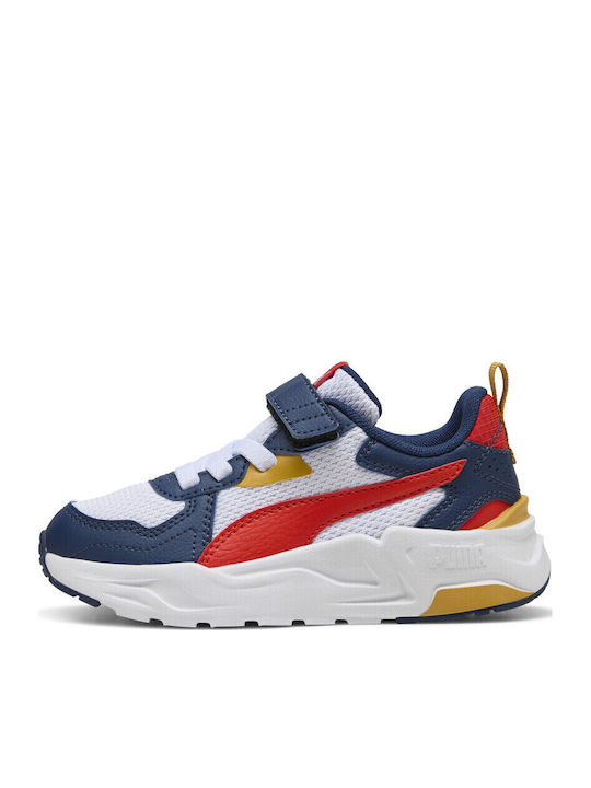 Trinity Lite Ac+ Ps Kids Sneakers with Hoop & Loop Closure Multicolour
