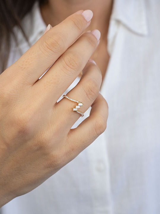 Diamond Group Дамски Пръстен с Диамант 18K