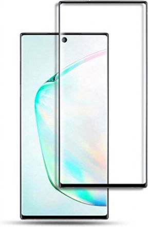 Fingerprint Unlock Full Face Tempered Glass Μαύρο (Galaxy Note 10+)