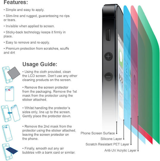 YouSave Accessories Screen Protector 3τμχ (Asus Zenfone 5 by Yousave)