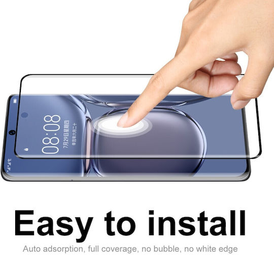 Enkay Full Face Tempered Glass Negru (Huawei P50 Pro)