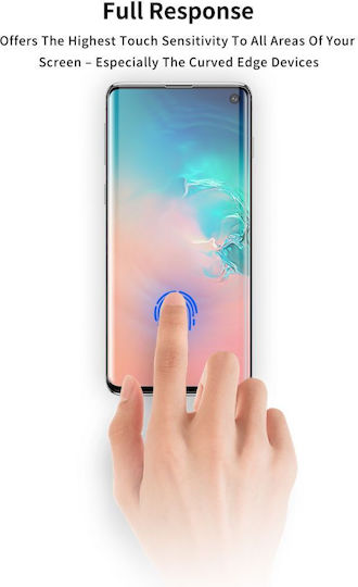 T-Max No Lamp UV течност Пълно лепило Закалено стъкло за цялото лице (Xiaomi 12 Pro)