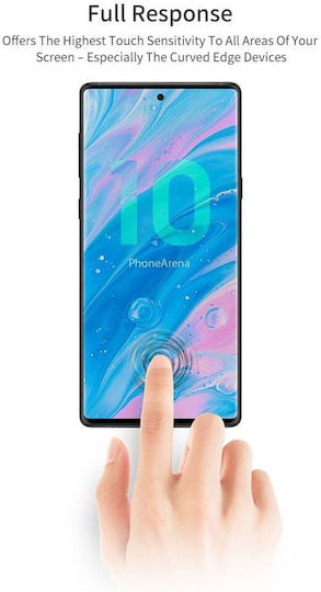T-Max No Lamp UV течност Пълно лепило Закалено стъкло за цялото лице (Xiaomi 12 Pro)