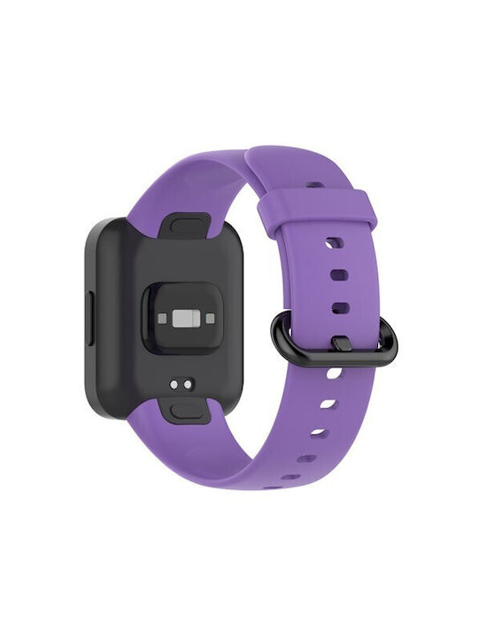 Λουράκι Σιλικόνης Μωβ (Redmi Watch 2 LiteRealme Watch 2)