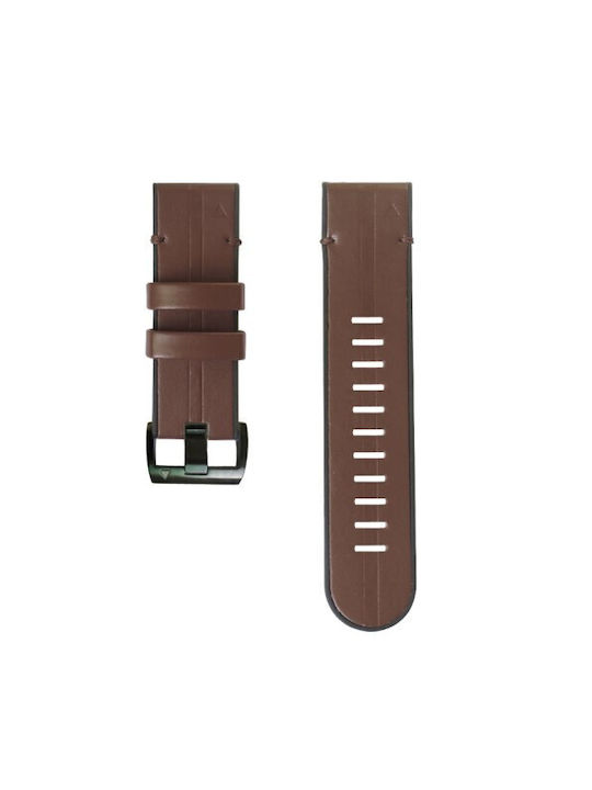 Strap Leather Brown (Fenix 3 / 5X / 5X Plus / 6X / 6X Pro / 7X / 7X Pro / 8 (51mm))