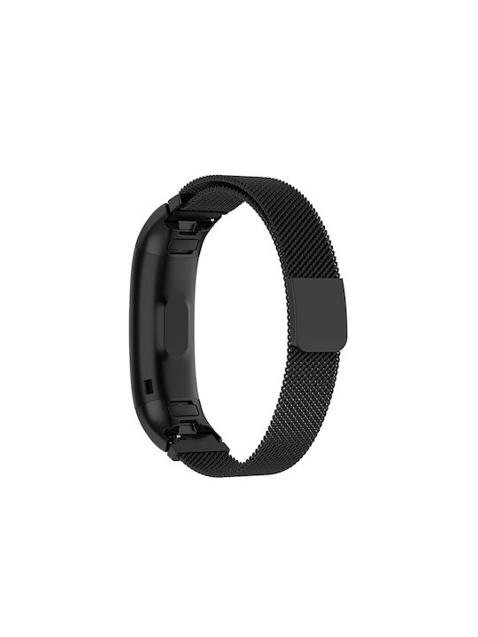 Milanese Stainless Steel Каишка Неръждаема стомана Черен (Хуавей Банд 4 Про) EDA001464901A