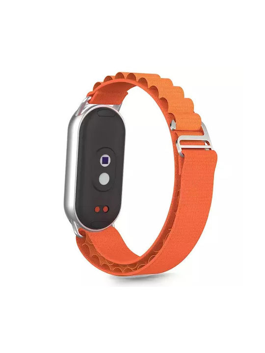 Tech-Protect Nylon Pro Xiaomi Smart Band 8 9 10 NFC Portocaliu