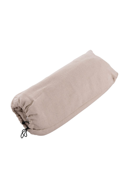 Aiură material textil cu suport Gri 265x93buc