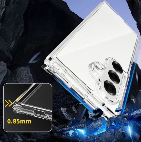 Tech-Protect Flexair Hybrid Umschlag Rückseite Silikon / Kunststoff Transparent (Samsung Galaxy Z Fold 7)
