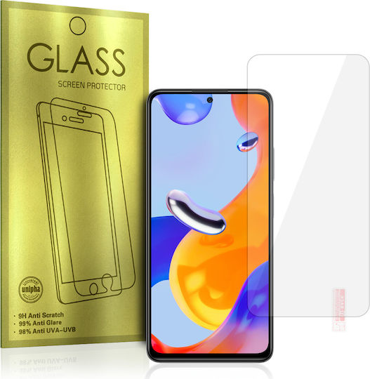 Note Full Face Tempered Glass Χρυσό (Redmi Note 11 Pro / 11 Pro+)