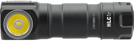 Walther Φακός Κεφαλής LED IPX6 με Μέγιστη Φωτεινότητα 500lm HLC1r