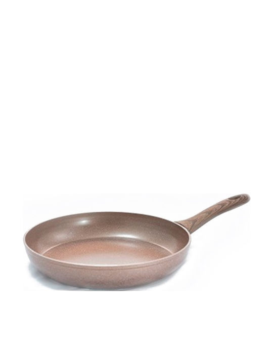 Chios Hellas Woodstone Pan made of Aluminum with Stone Coating 28cm