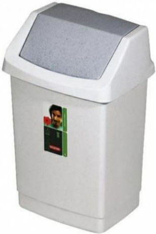 Curver Waste Bin Waste Plastic Gray 50lt 1pcs