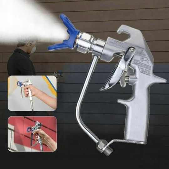 Rosfix Ultraspray Пистолет За Боядисване С 2-Инчов Спусък Pm2prus04 Shield + Rosfix Hi-flow Дюза За Боядисване 629