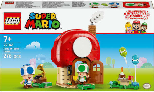 LEGO Super Mario Party At Toad's House for 7+ Years 276 Pieces