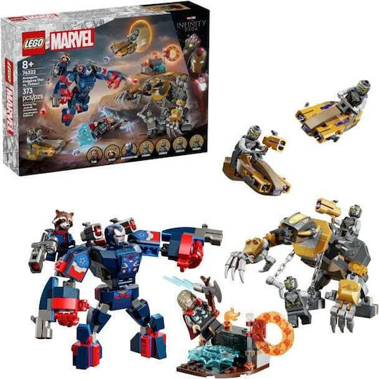 LEGO Super Heroes Avengers Endgame Thor gegen Chitauri für 8+ Jahre 373 Stück