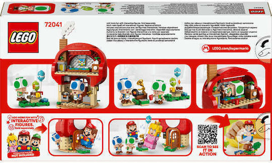 LEGO Super Mario Party At Toad's House for 7+ Years 276 Pieces