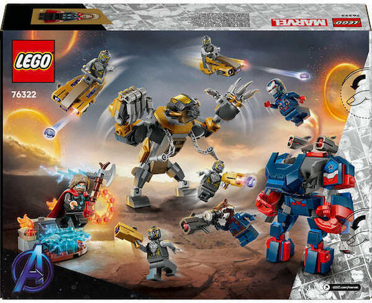 LEGO Super Heroes Avengers Endgame Thor gegen Chitauri für 8+ Jahre 373 Stück