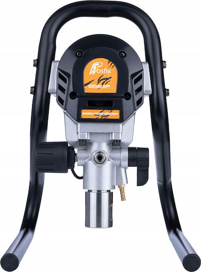 Rosfix ZESTAW-8Q1W-PT4B Ηλεκτρικό Πιστόλι Βαφής 1200W με Δοχείο 1.7lt