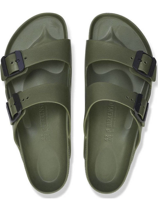 Arizona Damen Zehentrenner in Khaki Stil