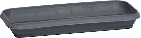 Viomes Plate Pot Plastic Grey 65x30cm