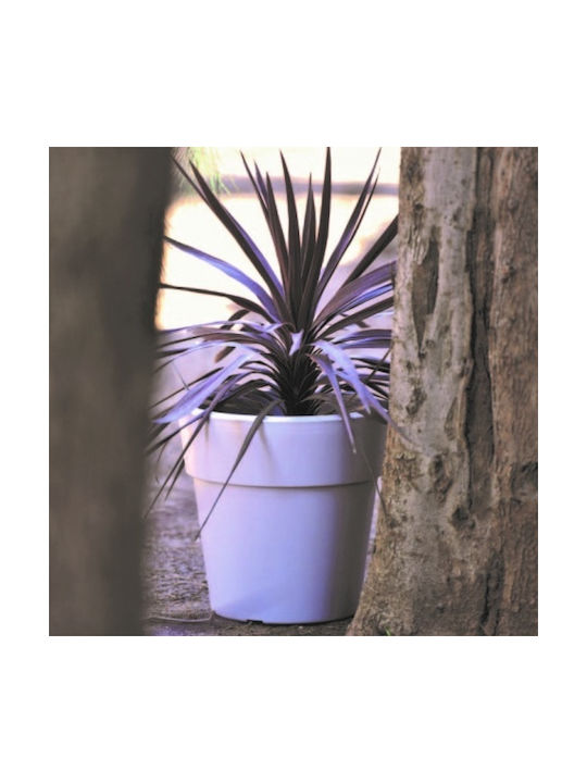 Viomes Linea Pot Plastic Charcoal 45x45x42cm.