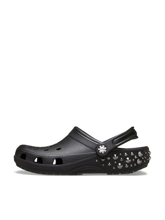 Crocs Classic Σαμπό Μαύρα