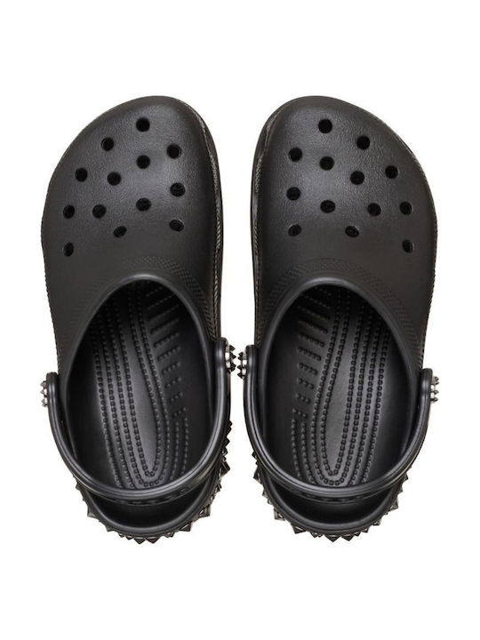 Crocs Classic Σαμπό Μαύρα