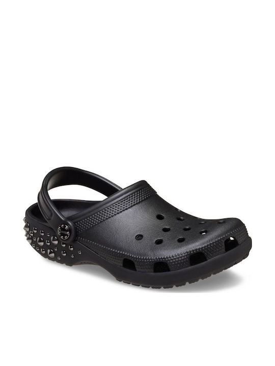 Crocs Classic Σαμπό Μαύρα