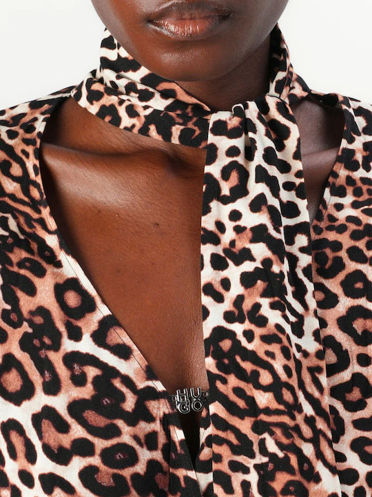 Cunea1 Women's Blouse Brown
