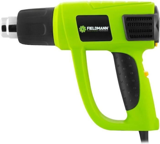 Fieldmann 50003677 Πιστόλι Θερμού Αέρα 2000W με Ρύθμιση Θερμοκρασίας εως και 600°C