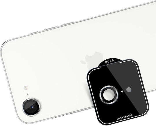 3MK Lens Protection Pro Camera Protection Tempered Glass Silver for the iPhone SE4, iPhone 16E