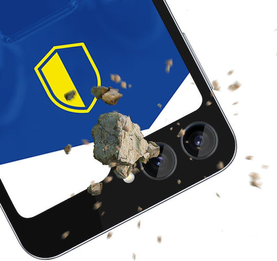 3MK Προστασία Κάμερας Tempered Glass Μαύρο για το Samsung Galaxy Z Flip 6