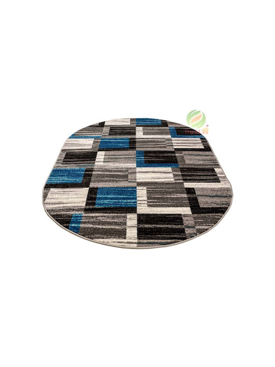 Anti-slip Rug Rectangular Blue