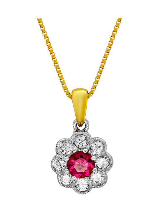 Kiriakos Gofas Halskette aus Vergoldetem Gold 18K Kiriakos Gofas Halskette aus Vergoldetem Gold 18K