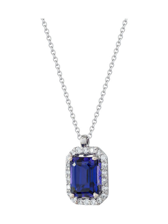 Kiriakos Gofas Halskette aus Weißgold 18k