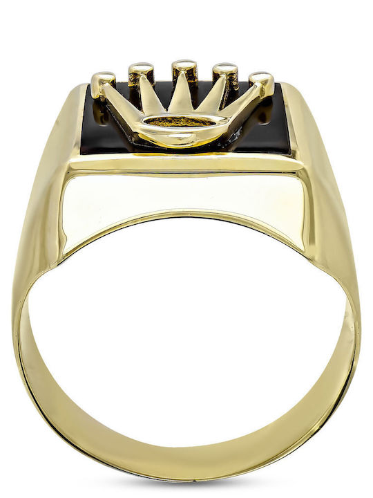 Kiriakos Gofas Herren Goldring 9K