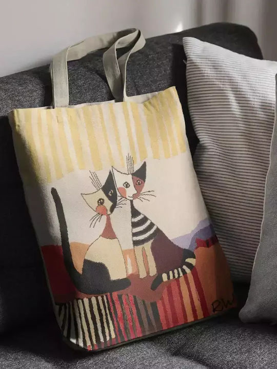 Signare Τσάντα Shopping Flat Cat Cappia