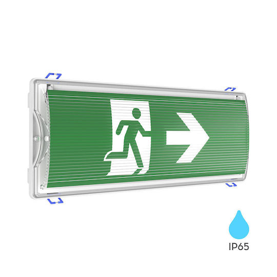 Braytron LED Lumină de siguranță pentru ieșire 1buc