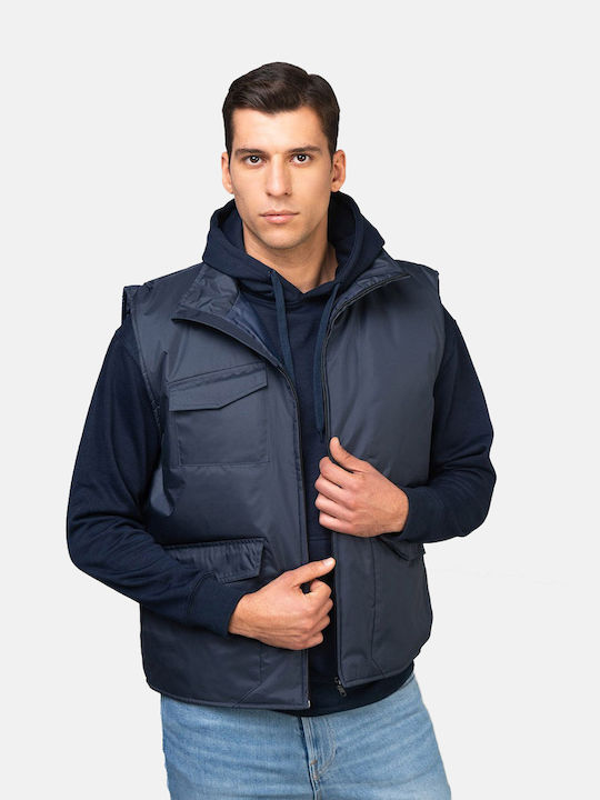 About Basics Arbeitsweste Marineblau