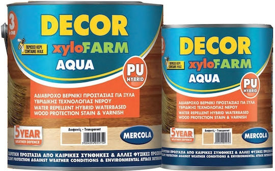 Mercola Decor Gel Xylofarm Aqua Wasser Kiefer Satin,σατεν 750ml