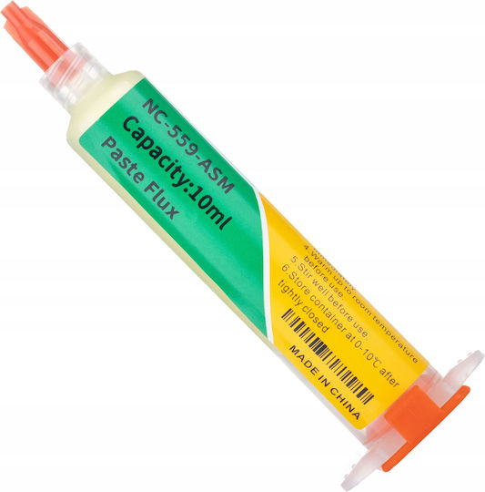 Rosfix Флюс В Спринцовка Nc-559-asm+ Паста За Запояване Течен Припой Xg-30 16g