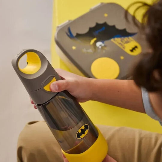 B.Box Sticlă Pentru Copii Batman Din Plastic Tritan Cu Pai Multicolor 600ml
