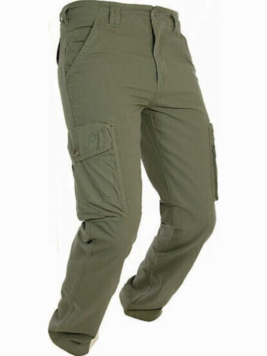Toxotis Active Wear Pantalon De Vânătoare Rip-Stop Cu 6 Buzunare În Culoare Kaki