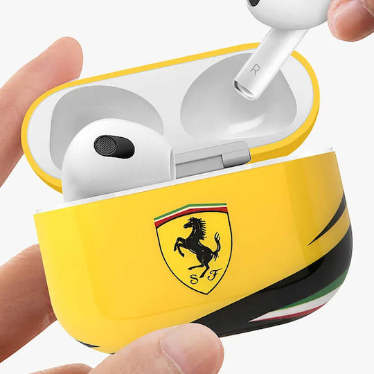 Ferrari Case AirPods 3 Anti-Shock Silicone Yellow