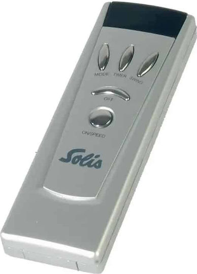 Solis Ventilator Pe Piedestal 60W Diametru Ventilator 40cm Cu Telecomandă Gri