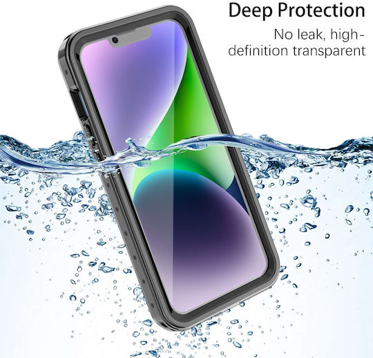 Redpepper Pro Series Ip68 Αδιάβροχη Θήκη Iphone 14 Plus Black