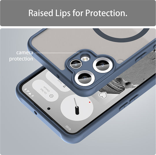 Techsuit Halofrost Ii Magsafe Back Cover Silicone Navy Blue (Nothing CMF Phone 2 Pro)